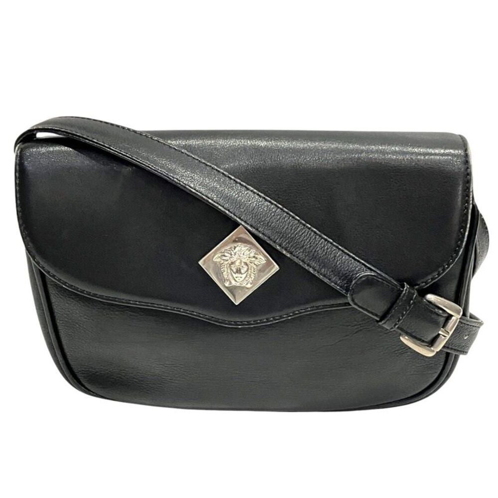 Versace Leather Shoulder Bag